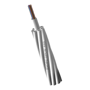 Câble à fibres optiques OPGW ZXOFC de haute qualité avec tube de faisceau en aluminium, acier gainé de gel, matériau métallique de qualité supérieure - Product Image 1