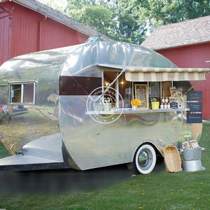 Remorque alimentaire mobile d'extérieur 2025, chariots de restauration rapide, kiosque, chariots de vente de glace, camion-remorque à hot-dogs à vendre - Product Image 5