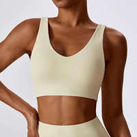 Empiècement fabricants en gros modeste Ropa Deportiva Mujer Tendencia 2023 vert Crossfit durable tricoté femmes ensemble de vêtements de sport