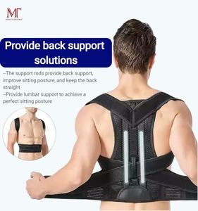 Penyangga Punggung yang Dapat Disesuaikan untuk Penopang Lumbal dan Korektor Punggung yang Dapat Bernapas untuk Memperbaiki Postur dan Meredakan Nyeri Bahu - Product Image 1