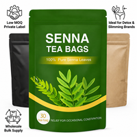 Thé Détoxifiant Naturel Sans Additifs de Qualité Supérieure pour le Nettoyage du Côlon en 14 Jours, Soutien Digestif, Mélange Amincissant, Thé aux Feuilles de Séné