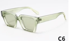 Stylish Black Retro Square Sunglasses with UV400 Lenses Advanced UV Resistance Natural Fashionable Design - Product Image 6