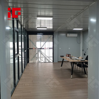 Vente en gros : Bureau modulaire de luxe sur deux étages, conteneur de 20 pieds personnalisé, bâtiment de bureau préfabriqué extensible de haute qualité de 40 pieds, villa
