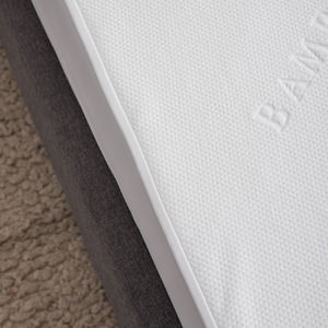 Funda de colchón transpirable de lujo hipoalergénica 100% Protector de colchón de bambú Jacquard impermeable - Product Image 3