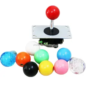 Arcade joystick top crystal balls for crane arcade game machine