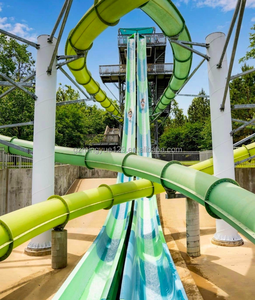 Grand toboggan aquatique, <span class=keywords><strong>piscine</strong></span>, toboggan en fibre de verre, parc aquatique, installations de divertissement - Product Image 6