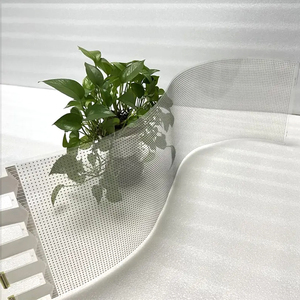 Film de cristal transparent écran d'affichage à LED mur-rideau en verre de fenêtre extérieure peut être roulé écran d'escalator de clôture créative - Product Image 5