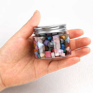 Granulés de cire à cacheter, mélange de couleurs aléatoires, bouteilles en plastique, fournitures de décoration de Noël, kit d'artisanat fait main - Product Image 3