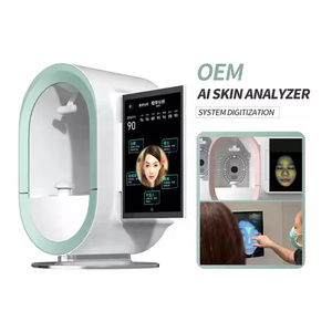 Analyseur de peau numérique 3D professionnel, miroir intelligent pour tester la peau, technologie de reconnaissance faciale automatique, analyseur de peau du visage - Product Image 2