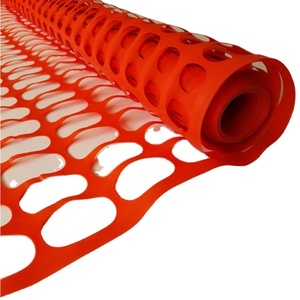Malla de Plástico HDPE 100% Virgen Naranja para Construcción, Seguridad, Andamios, Escombros - Product Image 2