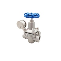 Vanne de réduction de pression à diaphragme en acier inoxydable 304 HanQian, réglable, YZ11X-16P, vanne de régulation de pression de conduite d'eau 1