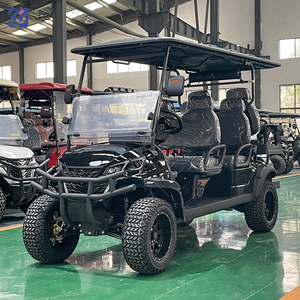 Voiture de golf électrique personnalisée homologuée pour la route, certifiée CE, avec batterie au lithium, pour le camping et les terrains de golf tout-terrain - Product Image 5