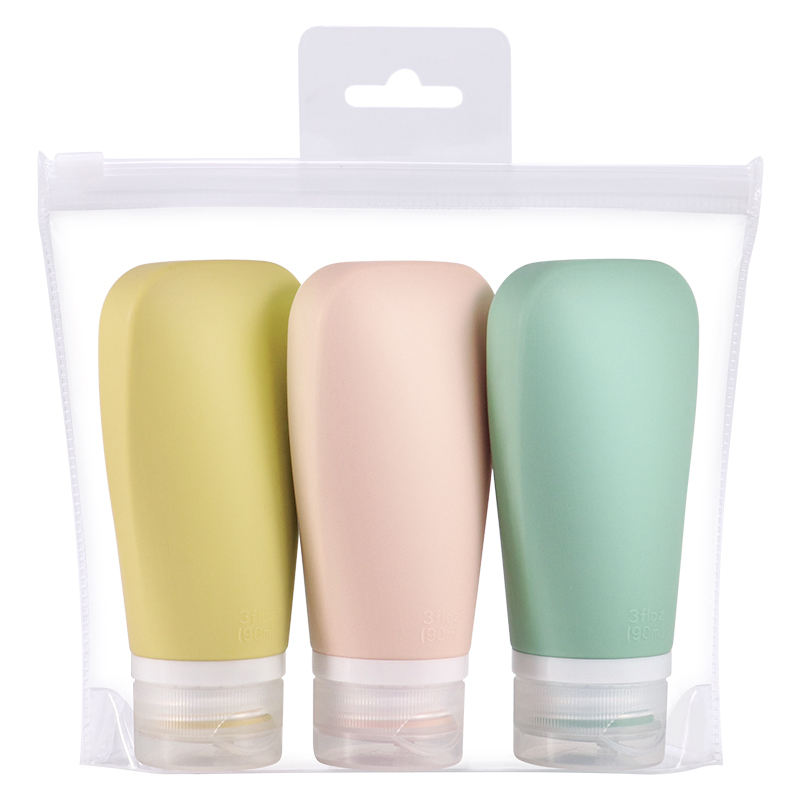 3 pack x90ml with EVA bag