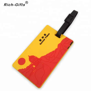 Étiquettes de bagages promotionnelles en PVC souple sur le thème de <span class=keywords><strong>la</strong></span> <span class=keywords><strong>poésie</strong></span> chinoise - Product Image 3