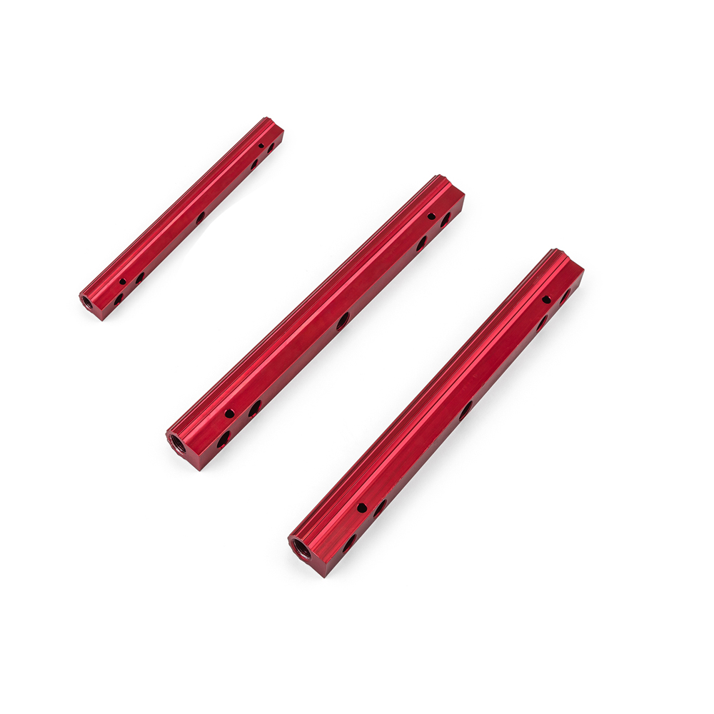 Custom Cnc Aluminum Machining Milling Turning Cnc Replacement Billet Aluminum Fuel Injector Rail Kit