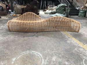 Muebles de Jardín Creativos para Exteriores, Resistentes al Agua y al Sol, de Mimbre y Aluminio para Patio y Terraza - Product Image 3