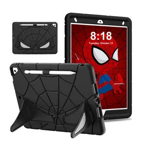 Kids Tablet Case For iPad 10.2 Inch 2021/2020/2019/7th/8th/9th Gen Rugged Hybrid Shockproof Kickstand Drop Protective Cover