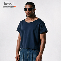 T-shirt Homme Personnalisé Coupe Boxy Courte 320 g/m² Tendance Été Nouvelle Mode 2026 Streetwear Uni – Fournisseur Fabricant