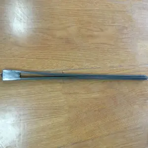 350mm flat steel wire rod tufts sweeper brush parts