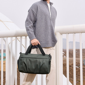 Borsa Sportiva da Viaggio per Uomo in PU Poliestere, Impermeabile, Resistente all'Usura, con Chiusura a Cerniera e Scomparto Separato Asciutto/Bagnato - Product Image 4
