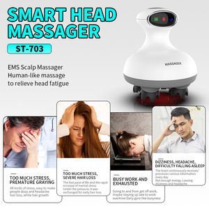 Massaggiatore elettrico Cordless per uso domestico massaggiatore Sclap Realx con impasto a luce rossa automatico Relax - Product Image 4
