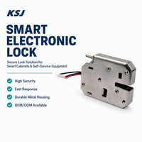 Kunci Solenoid Elektronik 12V untuk Loker Pintar, Kunci Kabinet untuk Loker Penyimpanan Pintar, Produsen OEM ODM