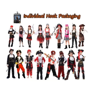 Disfraz de Pirata Caribeño para Fiesta de Halloween 2025, Disfraz de Capitán y Princesa para Niños y Niñas, Traje de Cosplay para Fiesta de Disfraces - Product Image 6
