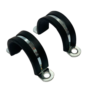 Direct Sales <strong>25mm</strong> 20mm 15mm 12mm Bandwidth Clamp Tube Fixing Hose <strong>Pipe</strong> <strong>Clips</strong> with Rubber Lined Hose Clamp - Product Image 2