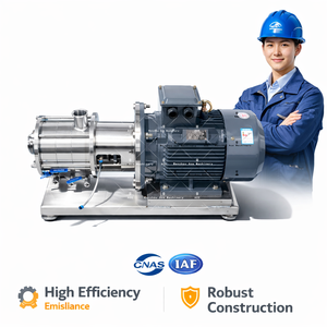 3 Stage in Line High Shear Homogenizer Tank Pump BRL3 Stainless Steel Three Stage In-Line Emulsifier High Shear Mixer Pump - Product Image 1