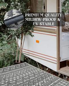 Tapis personnalisé d'extérieur en plastique avec paille tapis d'<span class=keywords><strong>annexe</strong></span> réversible imperméable tapis de sol patio jardin tapis PP - Product Image 3