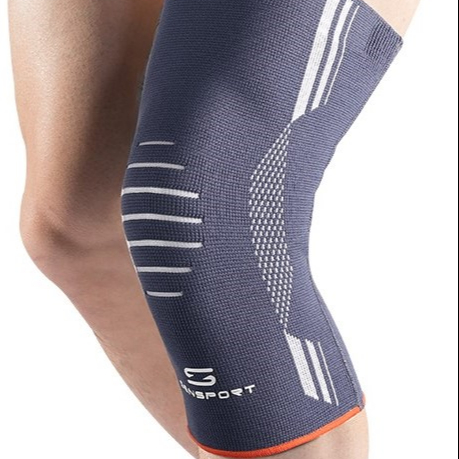 Нейлон Силиконовое колена компрессионный рукав коленного бандажа колено поддержки для бега, баскетбола,