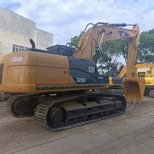 Excavatrice Caterpillar 329D2L modèle 2020 de haute qualité, moteur Hino, 32 tonnes, prix réduit, pour travaux de construction, avec pompe et moteur. - Product Image 3