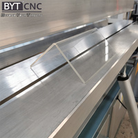 BYTCNC prix usine acrylique Double face chaleur cintreuse pliante feuille plieuse machine à cintrer