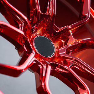 Rueda Forjada de 1 Pieza GPW, Color Rojo Caramelo Electrochapado, Inspirada en V0ssen HF5. para BMW, Audi, <span class=keywords><strong>Mercedes</strong></span>, Tesla, Porsche, 885 - Product Image 4