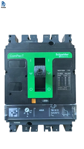 Interruptor Automático en Caja Moldeada NSX100N MCCB 3P Trifásico, Protección Contra Sobrecarga y Cortocircuito, Distribución Eléctrica - Product Image 1