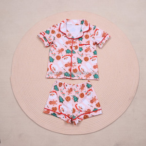 Ensemble <span class=keywords><strong>de</strong></span> pyjamas d'hiver <span class=keywords><strong>de</strong></span> Noël pour la famille, en fibre <span class=keywords><strong>de</strong></span> bambou, imprimé amusant, vêtements <span class=keywords><strong>de</strong></span> nuit pour filles, vêtements <span class=keywords><strong>de</strong></span> nuit festifs, vente en gros - Product Image 5
