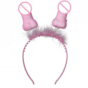 Décorations de fête de bachelorette <span class=keywords><strong>Aoyama</strong></span>, bandeau tête de pénis, fournitures de fête de célibataire, cadeaux de fête de bachelorette, jeux pour adultes, accessoires en plastique - Product Image 2