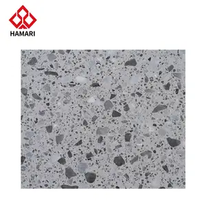 China Factory Gray Encaustic Terrazzo Cement Tile For Countertop Floor Slads