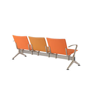 Silla de Espera Naranja de 4 Plazas, Sillas para Sala de Espera de Hospital, Clínica, Aeropuerto, Silla de Espera de 2, 3, 4 y 5 Plazas para Áreas Públicas - Product Image 3