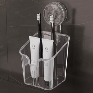 Suction Cup Wall Mounted <b>Storage</b> <b>Box</b> Bathroom Organizer Gel for Shower Kitchen Organizer for <b>Tools</b> Bags Bag <b>Storage</b> Rack for - Product Image 3