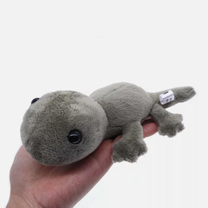 Meilleure qualité personnalisé <span class=keywords><strong>gris</strong></span> Gecko <span class=keywords><strong>lézard</strong></span> couette Super doux en peluche avec remplissage en coton PP livraison gratuite - Product Image 6