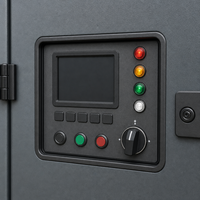 Genset Diesel Tertutup Anti Cuaca 50kVA untuk Cadangan Daya Komersial LINGGE 3 Fasa 400V 50Hz