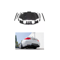 Diffuseur en fibre de carbone E92 style VRS pour BMW E92 E93 M3 – Neuf, avec clips, pour pare-chocs arrière