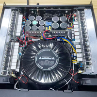 Amplificateur de puissance audio professionnel 3 canaux (800W X 2) + Subwoofer 1200W, adapté aux DJ de scène.