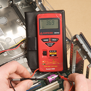 มัลติมิเตอร์ขนาดเท่าบัตรเครดิต ยี่ห้อ Amprobe รุ่น DM78C ของแท้ใหม่แกะกล่อง - Product Image 3