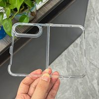Étui en acrylique transparent rigide pour iPhone 18 Duo, avec anneau rotatif à 360 degrés, support magnétique, protection de charge sans fil