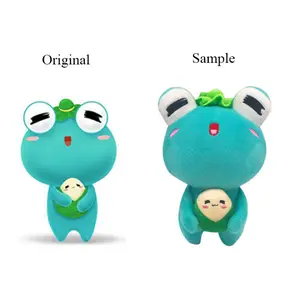 Brinquedo de pelúcia personalizado, sapo, príncipe, china, fabricantes, bonito, macio, pelúcia, sapo, brinquedos de pelúcia, boneco de anime, figura, masco, negócios