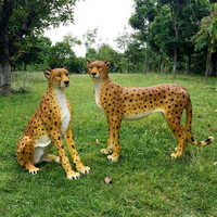Sculptures d'animaux grandeur nature en résine, décorations d'extérieur sur mesure, tigre, lion, léopard, gorille, objets de collection