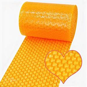 Love Pink Heart Shaped <strong>Bubble</strong> Film <strong>Roll</strong> Wrap Sheets <strong>Roll</strong> Shipping Customised Air Thickened <strong>Bubble</strong> Film <strong>Roll</strong> Packaging - Product Image 3