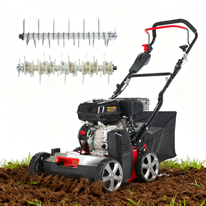 <span class=keywords><strong>Scarificateur</strong></span> à essence Vertak Petrol 4 temps 212cc 4.0kw, largeur 400mm 3-en-1, <span class=keywords><strong>scarificateur</strong></span> à essence pour l'entretien de la pelouse et de la cour - Product Image 1